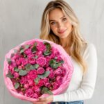 Кущові троянди букет